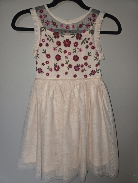 Cat & Jack Other - Girls Cat & Jack Sleeveless Embroidered  Tutu Dress Pink Size Small (6/7)